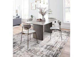 Grijze Vloerkleed 30x40cm - Polyester - Zacht & Onderhoudsvriendelijk (71% Korting!)