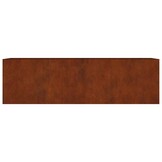 vidaXL Plantenbak verhoogd 280x80x80 cm cortenstaal