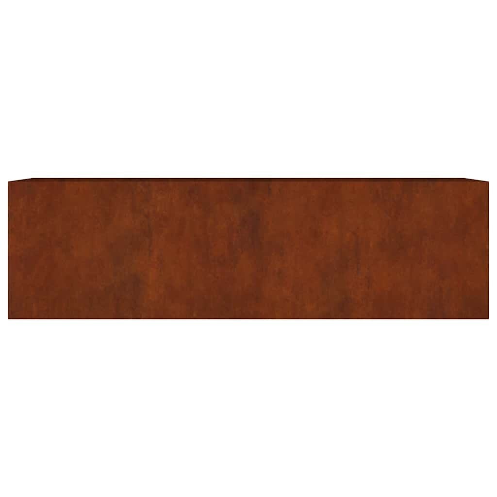 vidaXL Plantenbak verhoogd 280x80x80 cm cortenstaal
