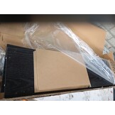 vidaXL Boekenkast Zwart Eiken 40x24x143 cm Engineered Wood