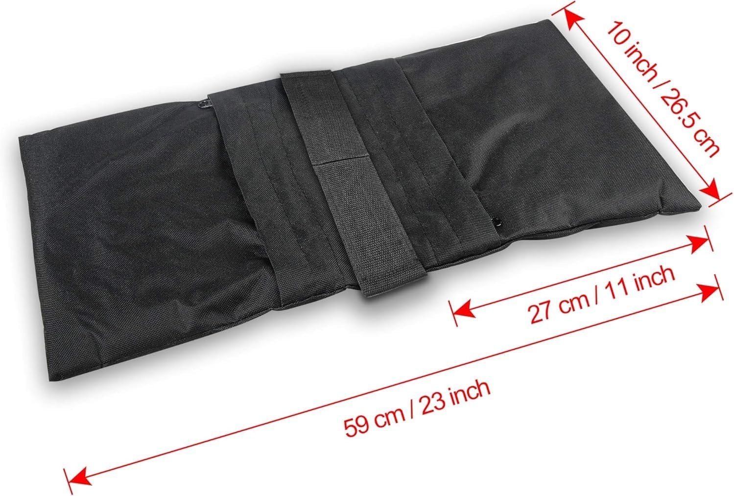 EMART 6 stuks zandzakken en 6 klemmen fotoachtergrond groot 11,4 cm voor foto's studio, achtergronden