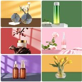 EMART Photography Background Set 42x29cm,14 Double Sided Background Papers and 2 Photography Windows,Suitable For Food,Jewellery, Skin Care Products and Small Product Photography