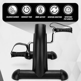 Office Bike - Sitting Bike - Home Trainer - Mobility Trainer - LCD Display - Fitness Bike - Black