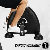 Office Bike - Sitting Bike - Home Trainer - Mobility Trainer - LCD Display - Fitness Bike - Black