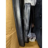 Leren Fauteuil met Voetensteun - Grijs - 75% Korting