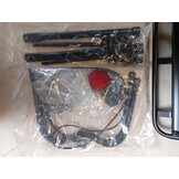 West Biking MTB Bagagedrager Aluminium - Zwart - Verstelbaar tot 50 kg