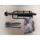 West Biking MTB Bagagedrager Aluminium - Zwart - Verstelbaar tot 50 kg