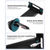 Universele Tablet Houder voor Auto - Ventilatierooster - 360° Draaibaar - Zwart - Geschikt voor 6-17 inch