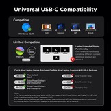 UGREEN 13-in-1 Laptop Docking Station, USB C Triple 4K Display Dock (2 HDMI+ DP, For Windows Only), 100W Max Laptop Charging, 10Gbps USB-C/A, Ethernet, SD/TF, Audio, 140W Adapter for Dell/Lenovo/HP