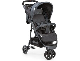 Hauck Citi Neo II Kinderwagen - Caviar/Stone - 3-wieler, opvouwbaar met één hand