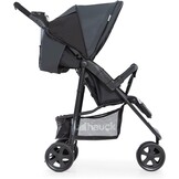 Hauck Citi Neo II Kinderwagen - Caviar/Stone - 3-wieler, opvouwbaar met één hand