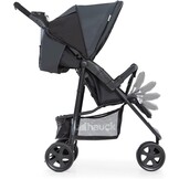 Hauck Citi Neo II Kinderwagen - Caviar/Stone - 3-wieler, opvouwbaar met één hand