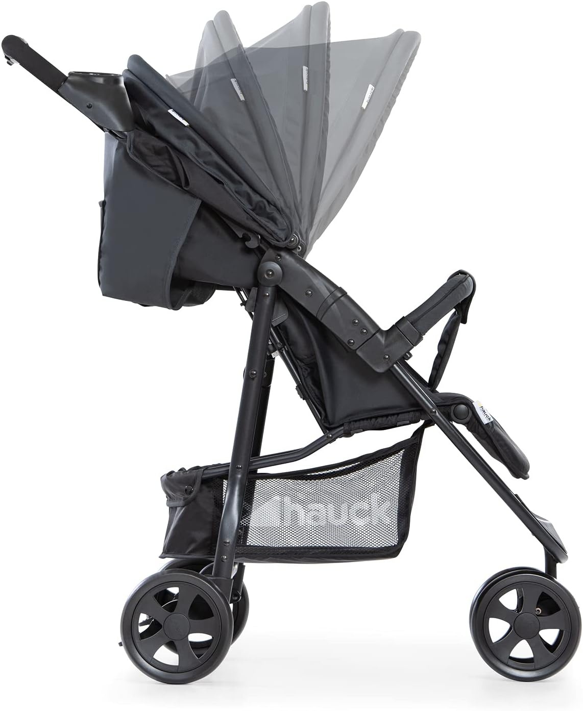Hauck Citi Neo II Kinderwagen - Caviar/Stone - 3-wieler, opvouwbaar met één hand