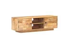 Tv-meubel Massief Mangohout - 116x30x35 cm - 63% Korting