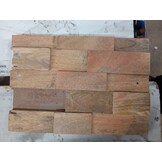 vidaXL Tv-meubel 116x30x35 cm massief mangohout