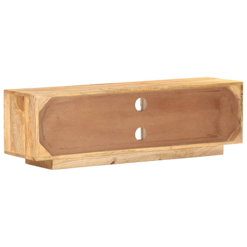 vidaXL Tv-meubel 116x30x35 cm massief mangohout