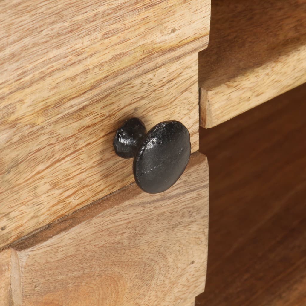 vidaXL Tv-meubel 116x30x35 cm massief mangohout