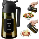 SWEET VIEW 2-in-1 Oliespuit en Dispenser - 470ml - Zwart