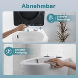 Universele Grijze Duroplast WC-bril (D-vorm) - Softclose & Snel Losmaakbaar - 60% Korting