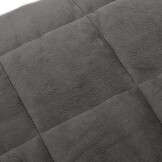 vidaXL Verzwaringsdeken Grijs 220x235cm - 57% Korting