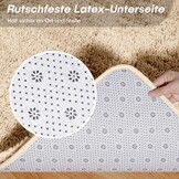 FVVRAX Pluizig hoogpolig tapijt, 120 x 180 cm, Beige, extra zacht shaggy tapijt, antislip, voor woonkamer, slaapkamer, knuffelig vloertapijt voor huisdieren