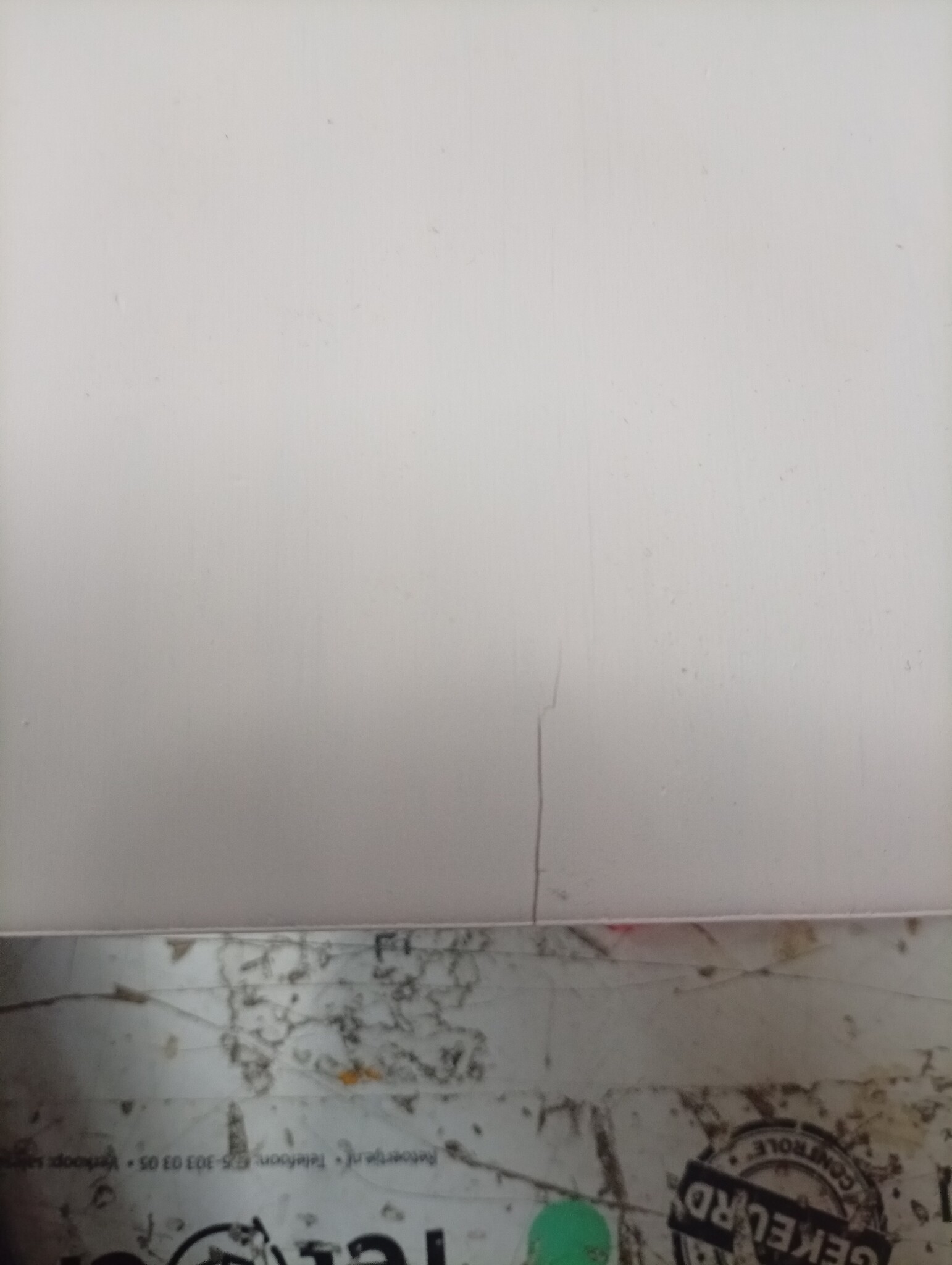 vidaXL Wandtafel 110x40x75 cm massief grenenhout wit