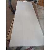 vidaXL Wandtafel 110x40x75 cm massief grenenhout wit