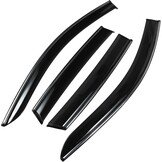 Window Deflectors Side Tape-On voor Honda CR-V 2007 Zwarte Regenbeschermers