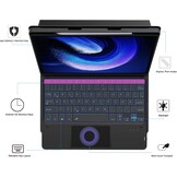 Toetsenbordhoes QWERTZ voor Xiaomi Pad 6/Pro 11" met Touchpad & Penhouder - Zwart (60% Korting)