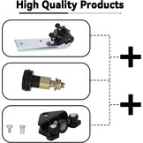 Schuifdeur rolgeleiding vervanging voor 1997-2010 Renault Master Opel Movano Nissan Interstar, schuifdeurwielen Rechts 7700352379 2310044 208461 Auto Schuifdeur Rol