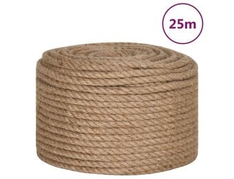 vidaXL Touw 25 m lang 10 mm dik jute