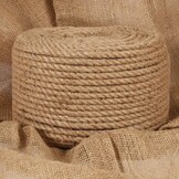 vidaXL Touw 25 m lang 10 mm dik jute