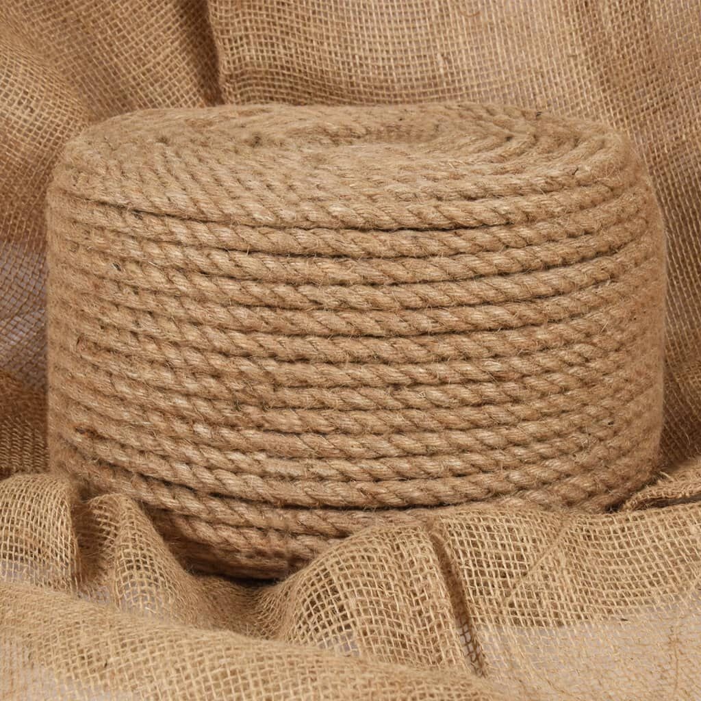 vidaXL Touw 25 m lang 10 mm dik jute