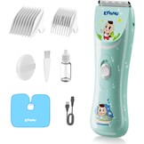 ENSSU Stille Baby-Haartrimmer - Waterdichte Tondeuse voor Kinderen - Inclusief 2 Opzetkammen