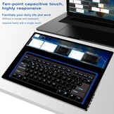ZFTVNIE Portable Monitor 16 inch Touchscreen Full HD 1920x1200 IPS - USB-C & HDMI