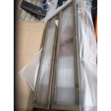 vidaXL Broeikas 114x80x50 cm vurenhout grijs