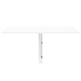 vidaXL Wandtafel inklapbaar 100x60 cm wit