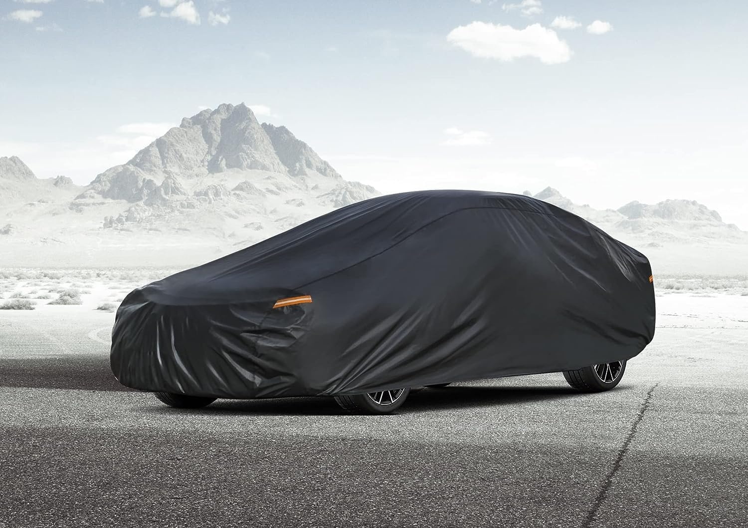 Kayme 7-laagse Autohoes voor Coupé en Cabrio - 420 cm - Zwart