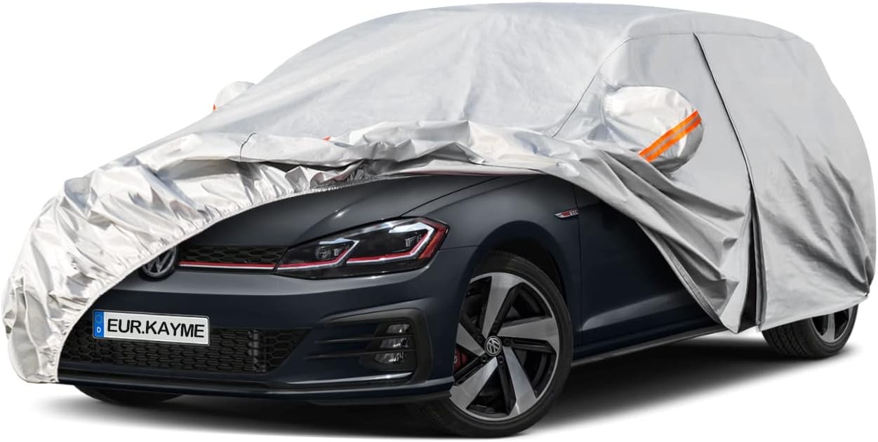 Kayme 7-laagse Autohoes voor Coupé en Cabrio - 420 cm - Zwart