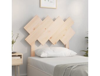 vidaXL Hoofdbord 92x3x81 cm massief grenenhout