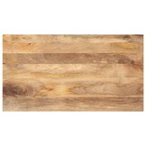 vidaXL Tafelblad rechthoekig 110x70x2,5 cm massief mangohout
