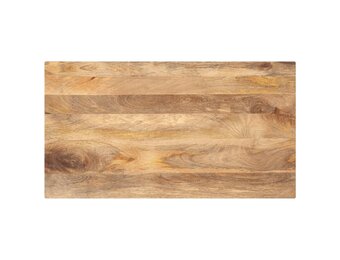 vidaXL Tafelblad rechthoekig 110x70x2,5 cm massief mangohout