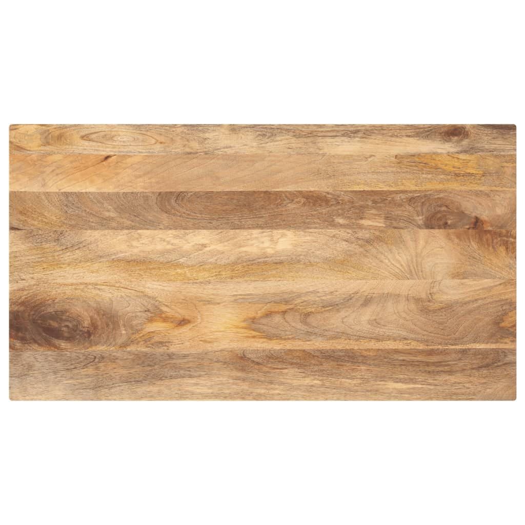 vidaXL Tafelblad rechthoekig 110x70x2,5 cm massief mangohout