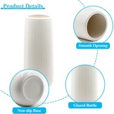 Keramische Vaas Wit 20cm - Modern Design (57% Korting)