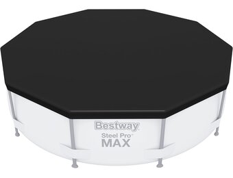 Bestway | Ronde zwembadafdekking voor bovengrondse zwembaden, 3,05 m
