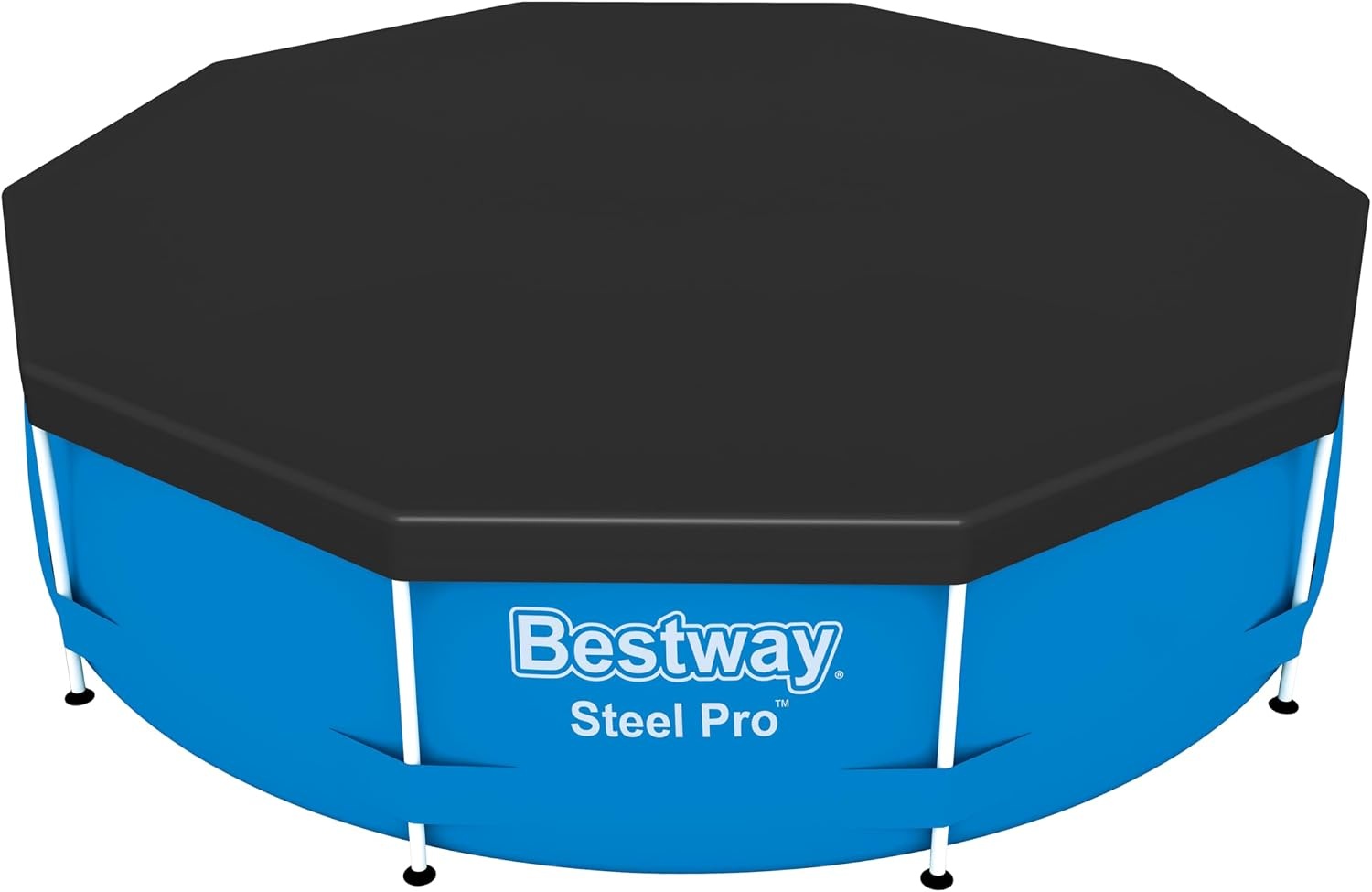 Bestway | Ronde zwembadafdekking voor bovengrondse zwembaden, 3,05 m