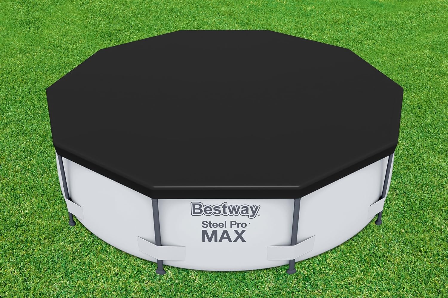 Bestway | Ronde zwembadafdekking voor bovengrondse zwembaden, 3,05 m