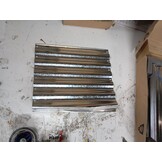 vidaXL Plantenbak 249x100x68 cm gepoedercoat staal zilverkleurig