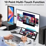 Prechen 10,3 inch Portable Touchscreen Monitor - Stretched Bar Display 1920 x 720 - Zwart