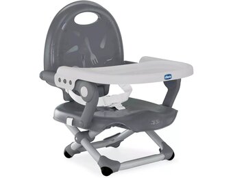Chicco Pocket Snack Verhoogde Kinderstoel - Dark Grey